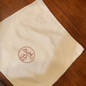 Brand new rare authentic Hermes dust bag for Kelly 25-28 and other with strings